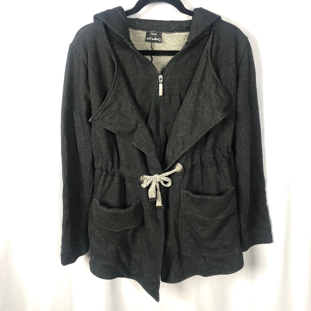 Wrap Grey Hoodie